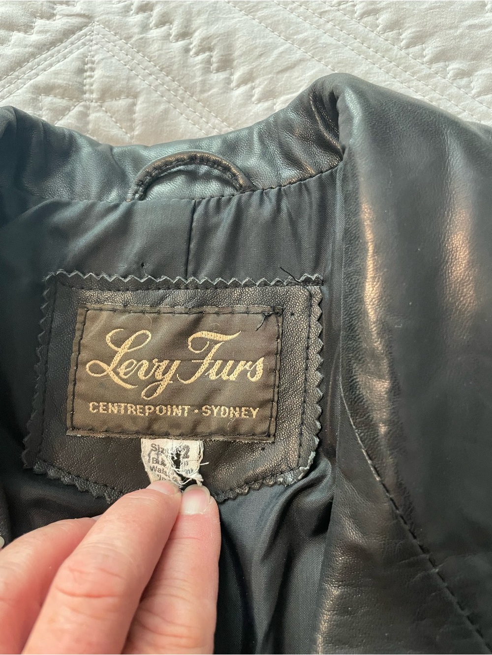 😍 Coat Sale ,Closet Clean Out ! Black Leather Blazer Jacket - Picture 2 of 15